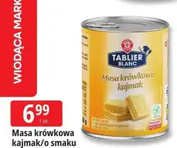 E.Leclerc Masa krówkowa o smaku czekoladowym Tablier Blanc oferta