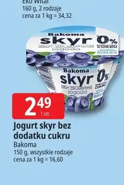 E.Leclerc Jogurt skyr bez dodatku cukru Bakoma oferta