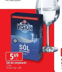 E.Leclerc Sól do zmywarki Visior oferta