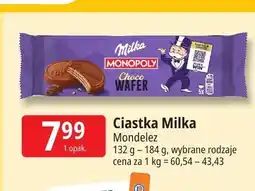 E.Leclerc Ciastka Milka Choco Wafer oferta