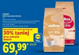 Lidl Kawa ziarnista Lavazza Caffé Crema Classico oferta