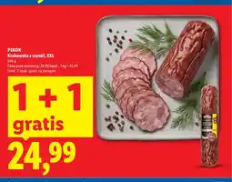 Lidl Kiełbasa krakowska z szynki XXL Pikok oferta