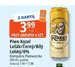 E.Leclerc Piwo Kozel Ležák oferta