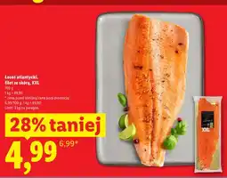 Lidl Łosoś atlantycki filet ze skórą XXL oferta
