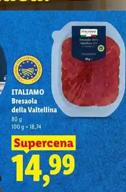Lidl Bresaola della Valtellina Italiamo oferta
