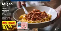 Lidl Mięso mielone z karkówki Rzeźnik oferta