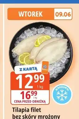 E.Leclerc Tilapia filet bez skóry mrożony oferta