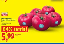 Lidl Pomidory malinowe Jedyne luzem polskie oferta