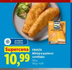 Lidl Mintaj w panierce cornflakes Frosta oferta