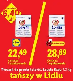 Lidl Proszek do prania kolorów Lovela Baby oferta