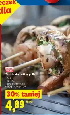 Lidl Pieczarki na grilla polskie oferta