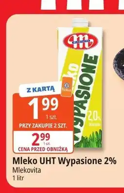 E.Leclerc Mleko UHT Wypasione 2% Mlekovita oferta
