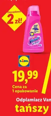 Lidl Odplamiacz Vanish Oxi Action oferta