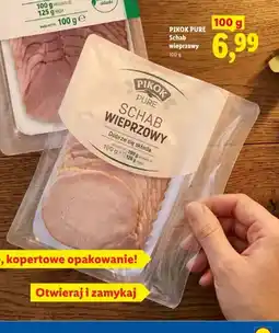 Lidl Schab wieprzowy Pikok Pure oferta