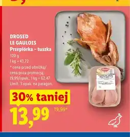 Lidl Tuszka z przepiórki Le Gaulois oferta