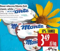 Hala Wola Zott Monte Deser mleczny oferta