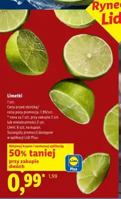 Lidl Limetki oferta
