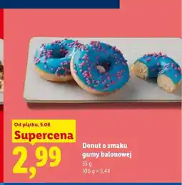 Lidl Donut o smaku gumy balonowej oferta