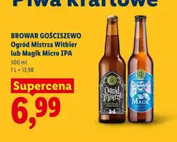 Lidl Piwo Browar Gościszewo Magik Micro IPA oferta