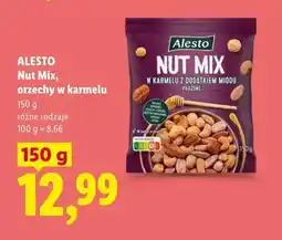 Lidl Orzechy w karmelu Alesto Nut Mix oferta