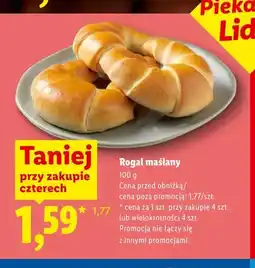 Lidl Rogal maślany oferta