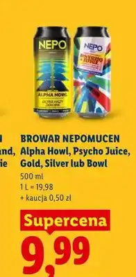 Lidl Piwo Browar Nepomucen Alpha Howl oferta