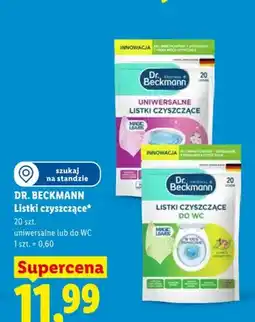 Lidl Listki czyszczące uniwersalne Dr. Beckmann oferta
