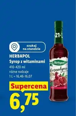 Lidl Syrop z witaminami Herbapol oferta