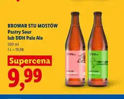 Lidl Piwo Browar Stu Mostów Pastry Sour oferta