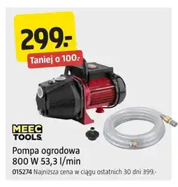Jula Pompa ogrodowa Meec Tools 800W 53,3 l/min oferta