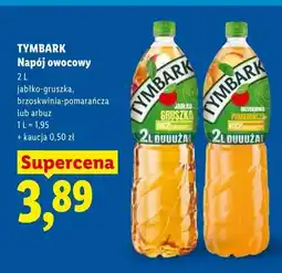 Lidl Napój owocowy jabłko-gruszka Tymbark oferta