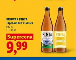 Lidl Piwo Browar Pinta Classics oferta
