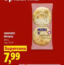 Lidl Chlebki pita Smashed Minipity oferta