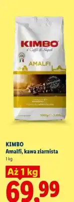 Lidl Kawa ziarnista Kimbo Amalfi oferta