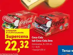 Lidl Napój gazowany Coca-Cola 8-pak oferta