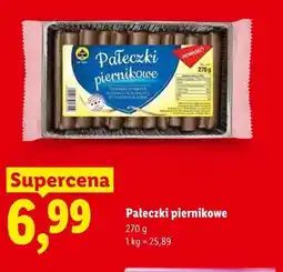 Lidl Pałeczki piernikowe Tastino oferta