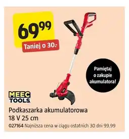 Jula Podkaszarka akumulatorowa Meec Tools oferta
