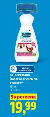 Lidl Środek do czyszczenia dywanów Dr. Beckmann oferta