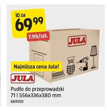 Jula Pudło do przeprowadzki Jula 10-pak oferta