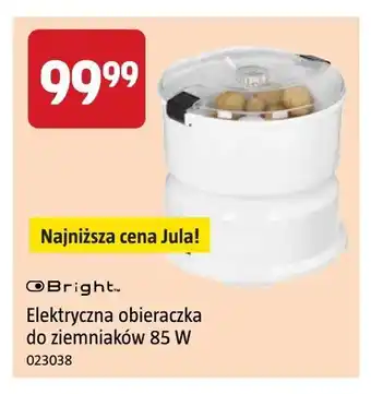 Elektryczna obieraczka do ziemniaków Bright 85W