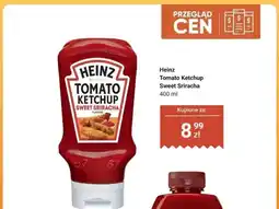 Dino Ketchup Heinz Tomato Ketchup Sweet Sriracha oferta