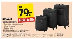 Jula Walizka podróżna Kayoba 67x40x27 cm oferta