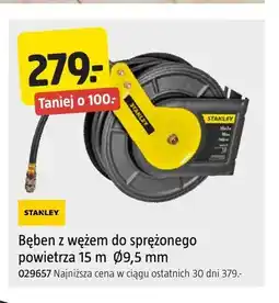 Jula Bęben z wężem do sprężonego powietrza STANLEY oferta
