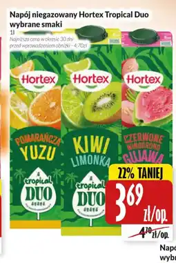 Hala Wola Hortex Napój niegazowany Tropical Duo oferta