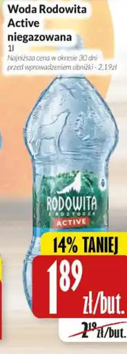 Hala Wola Rodowita Active Woda niegazowana oferta