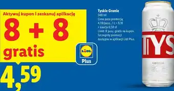 Lidl Tyskie Gronie oferta