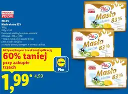 Lidl Pilos Masło ekstra 83% oferta