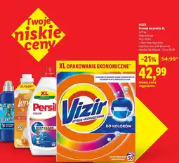 Lidl Vizir Proszek do prania, XL oferta