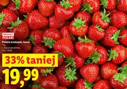 Lidl Polskie truskawki, luzem oferta
