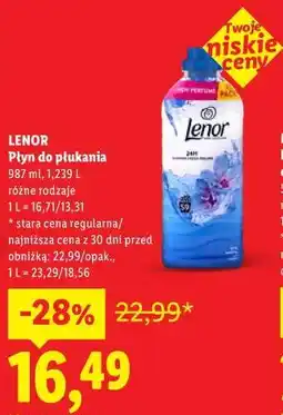 Lidl LENOR Płyn do płukania oferta